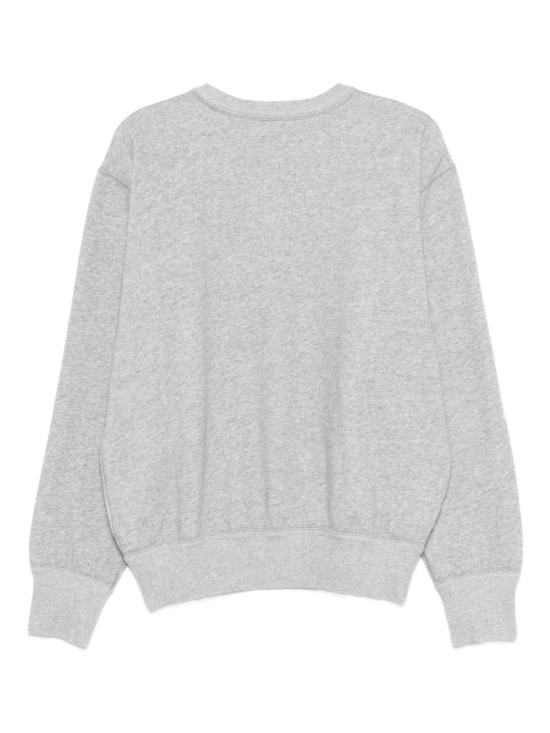 26SS 이자벨마랑 마이크 로고  스웨트 셔츠 SW0030HAD1M05H 02GY Grey - ISABEL MARANT