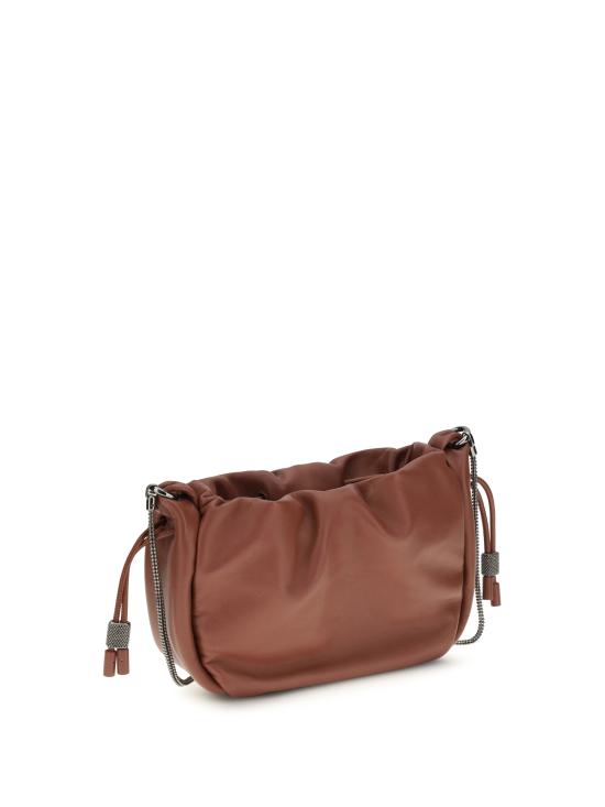 26SS 브루넬로 쿠치넬리 숄더백 MBGPD2667 C4182 BROWN - BRUNELLO CUCINELLI