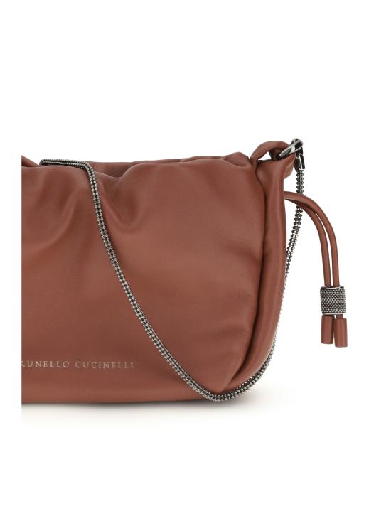 26SS 브루넬로 쿠치넬리 숄더백 MBGPD2667 C4182 BROWN - BRUNELLO CUCINELLI