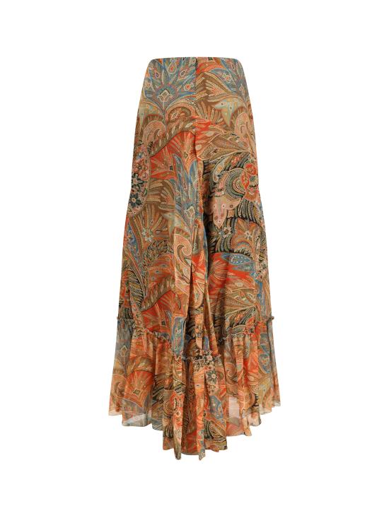 26SS 에트로 롱 스커트 WRFA020499SA1R9 X0860 MULTICOLOUR - ETRO