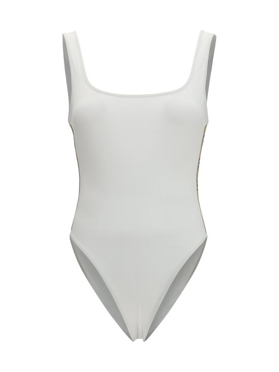 26SS 버버리 원피스 수영복 8126402 B7078 WHITE