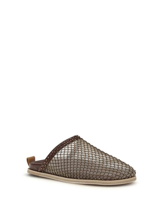 26SS 포르테포르테 뮬/슬리퍼 14718MYSHOES F49A3000 BROWN - FORTE FORTE