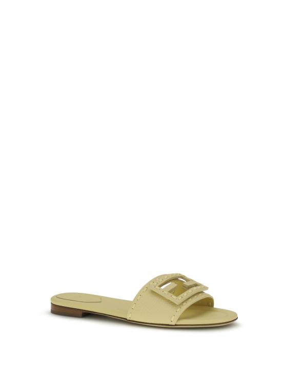 26SS 펜디 바게트 시에나 레더 슬라이드 8R8136AQY2 F1TKV BEIGE - FENDI