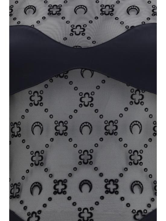 26SS 마린세르 바디수트 티셔츠 WTO474ACJER0005 BK99 BLACK - MARINE SERRE