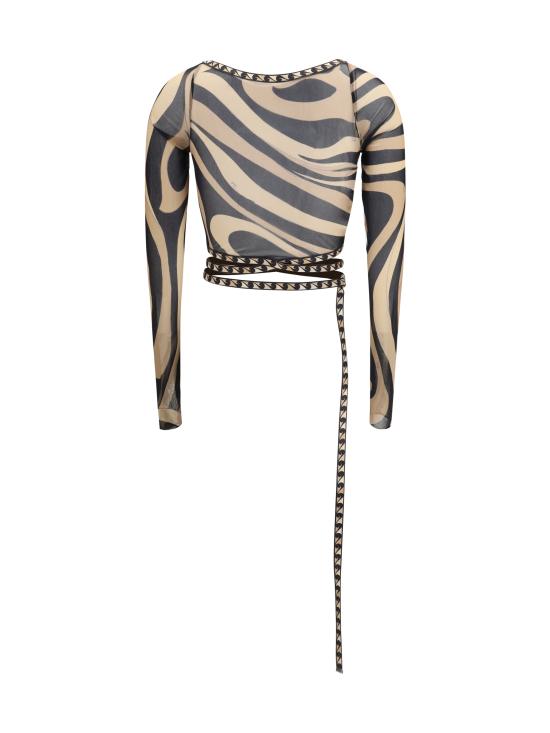 26SS 푸찌 긴팔 티셔츠 6HJM326H769 007 BEIGE - PUCCI