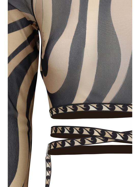 26SS 푸찌 긴팔 티셔츠 6HJM326H769 007 BEIGE - PUCCI