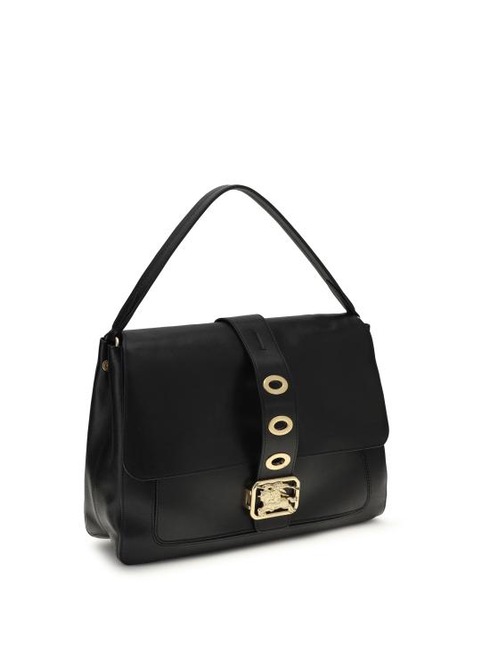 26SS 버버리 미디엄 라이더 백 8125185 A1189 BLACK - BURBERRY