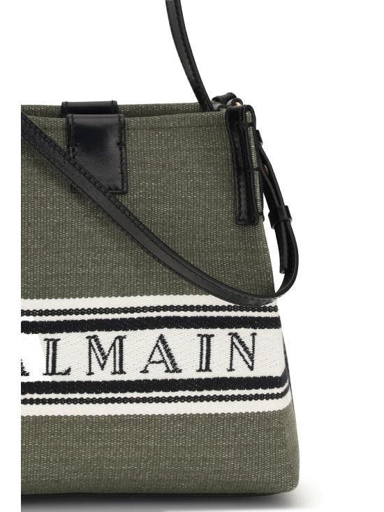 26SS 발망 토트백 GN0CA032TJBR UJE GREEN - BALMAIN