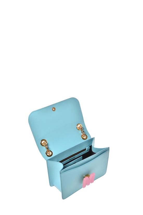  모스키노 크로스백 7581 8006 1333 AZZURRO - MOSCHINO