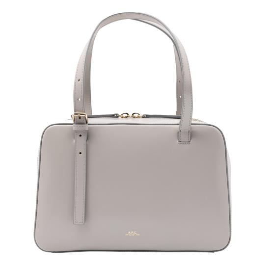 26SS 아페쎄 버지니아 박스 백 PXBMW F67017 LAK PEARL GREY