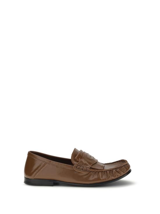 26SS 마르니 로퍼 MOMS006901P4574 00M15 BROWN