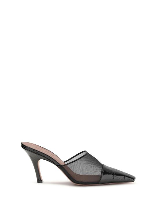 26SS 아미나 무아디 뮬/슬리퍼 16S365914JAM BLACKBLACK