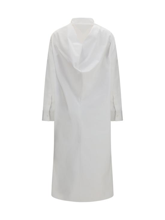 26SS 발렌시아가 미디 원피스 872283TUM20 9000 WHITE - BALENCIAGA