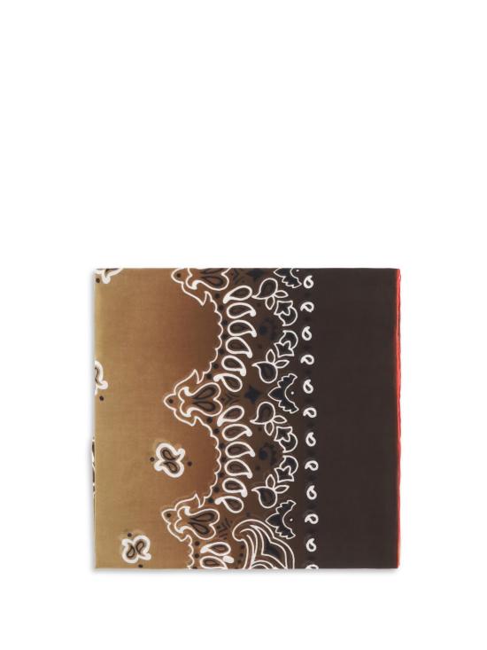 26SS 데스틴 머플러/스카프 COTQUADRA CHOCO BROWN