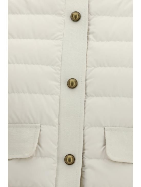 26SS 몽클레어 패딩 L10931A0005854AQE 081 CREAM - MONCLER