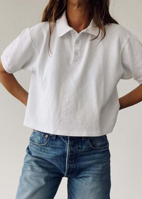  헤이갱 폴로 티셔츠 안녕하세요 여러분, 박시 폴로 셔츠입니다. - HEY GANG