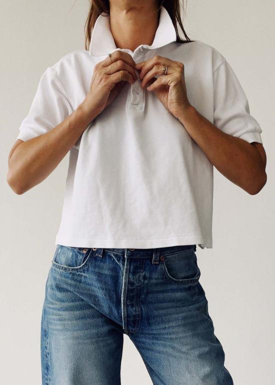  헤이갱 폴로 티셔츠 안녕하세요 여러분, 박시 폴로 셔츠입니다. - HEY GANG