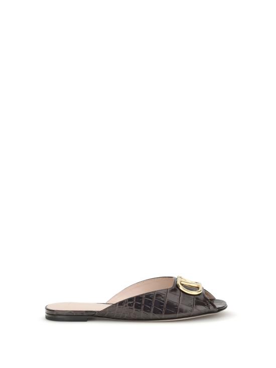 26SS 발렌티노 가라바니 뮬/슬리퍼 8W0S0PI7LUR REL BROWN