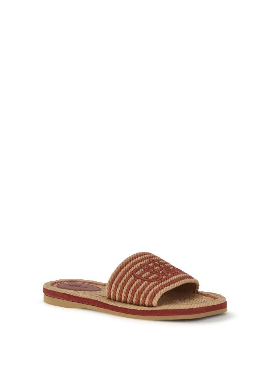 26SS 끌로에 뮬/슬리퍼 CH26U19AXP 527 BROWN - CHLOE