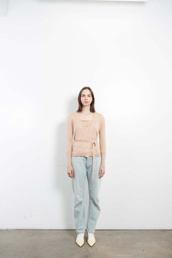  퓨어 캐시미어 엔와이씨 가디건 퓨어캐시미어 NYC 실크 캐시미어 랩