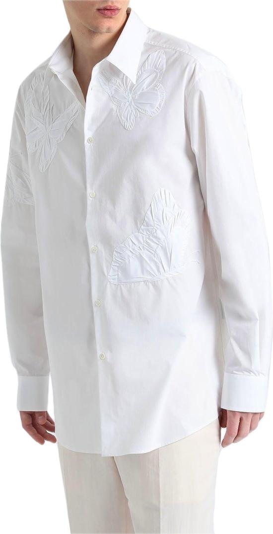  발렌티노 가라바니 긴팔 셔츠 XV3ABA958180BO WHITE - VALENTINO GARAVANI