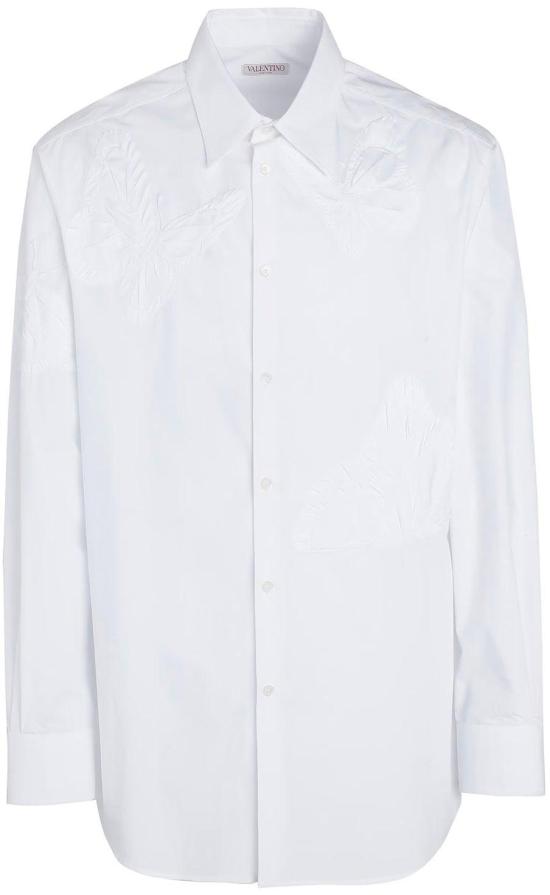  발렌티노 가라바니 긴팔 셔츠 XV3ABA958180BO WHITE