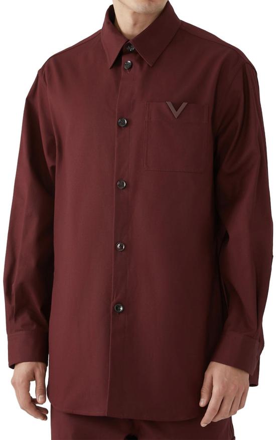  발렌티노 가라바니 긴팔 셔츠 4V3CIO059UAU26 RED - VALENTINO GARAVANI