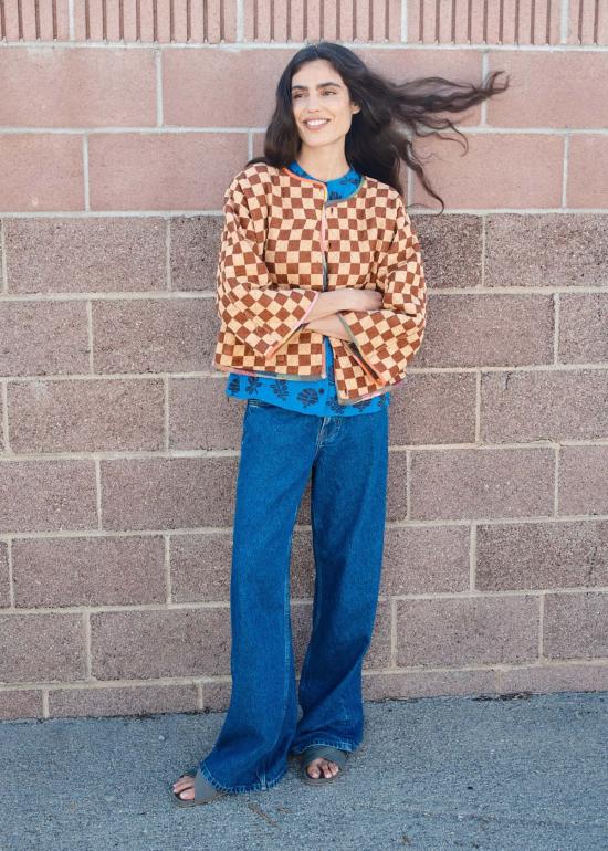  에이스 앤 지그 가디건 에이스앤지그 퀼팅 아마라 카디건 용어집 - ACE & JIG