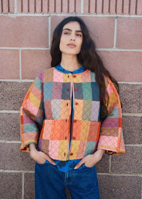  에이스 앤 지그 가디건 에이스앤지그 퀼팅 아마라 카디건 용어집