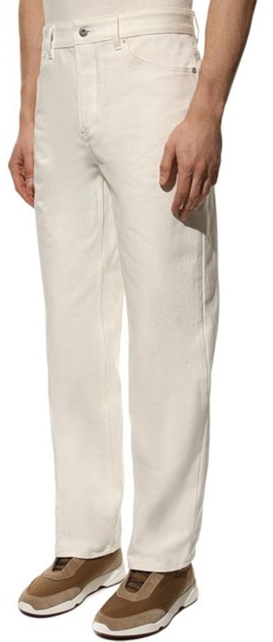  질샌더 스트레이트 팬츠 JPUU663160MU246300102 WHITE - JIL SANDER