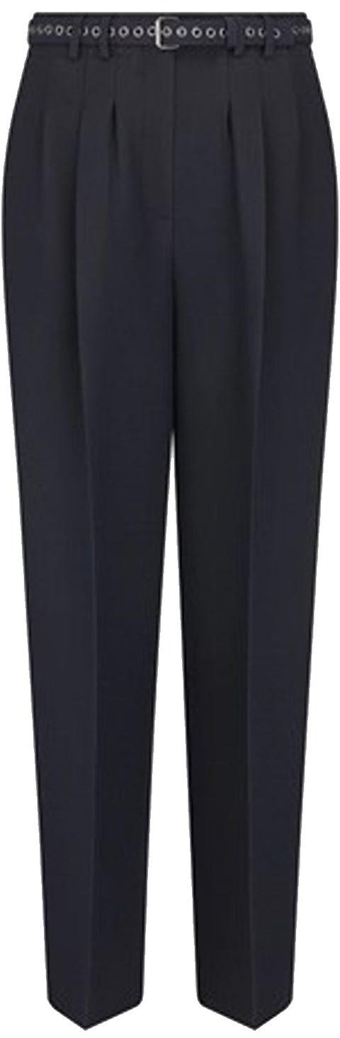  디올 스트레이트 팬츠 241P04A11660021 BLACK