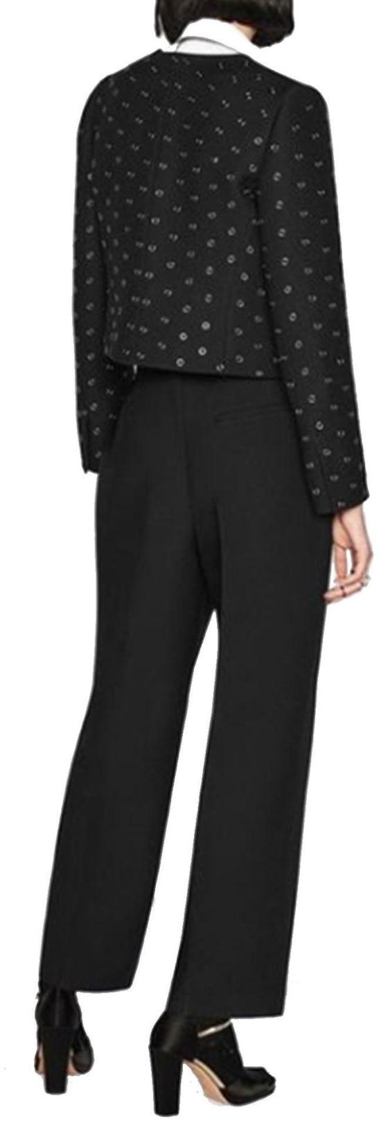  디올 스트레이트 팬츠 241P04A11660021 BLACK - DIOR