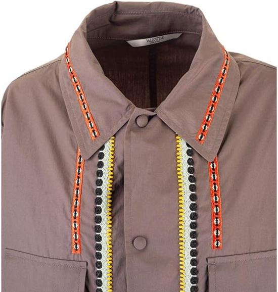  발렌티노 가라바니 셔츠 TV0CIG706BYEG5 BROWN - VALENTINO GARAVANI