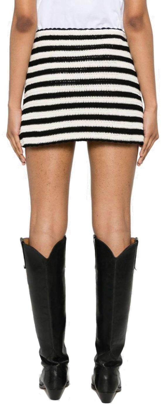  셀린느 숏 스커트 2AE0S720X38EC BLACK - CELINE