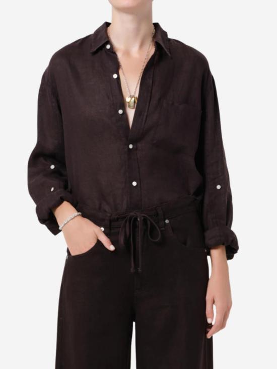  시티즌 오브 휴머니티 셔츠 시민의 인류 케일라 슈렁큰 셔츠 - CITIZEN OF HUMANITY