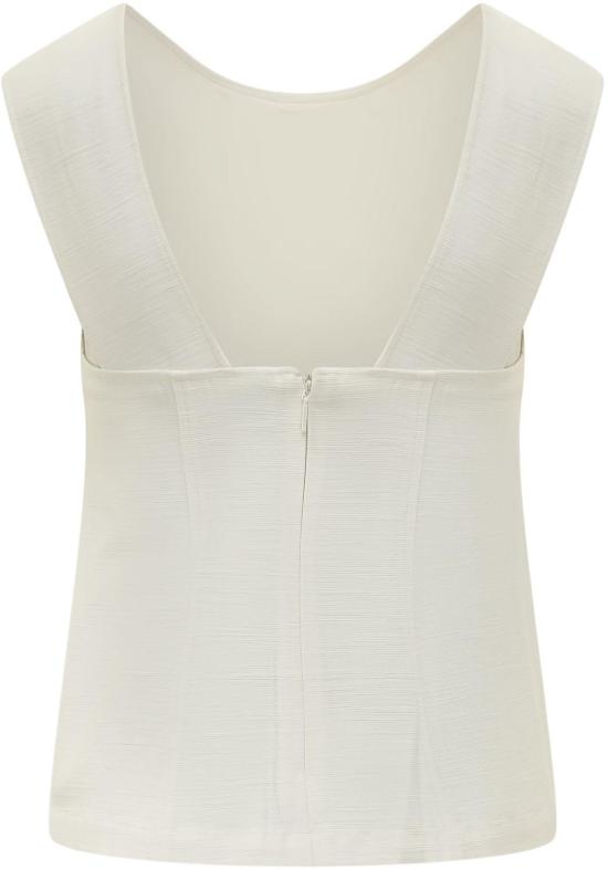 26SS 캘빈클라인 민소매 티셔츠 LV044F108GYAS WHITE - CALVIN KLEIN