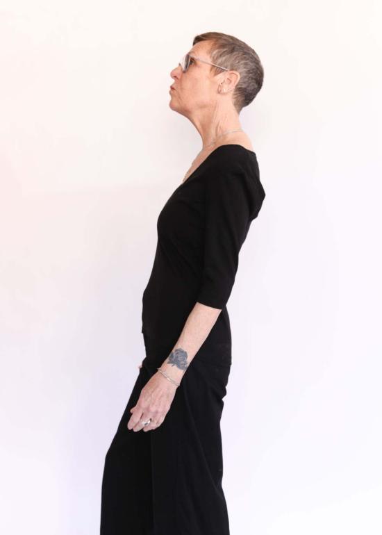  프레리 언더그라운드 긴팔 티셔츠 Bb 소프트 V 탑 - PRAIRIE UNDERGROUND