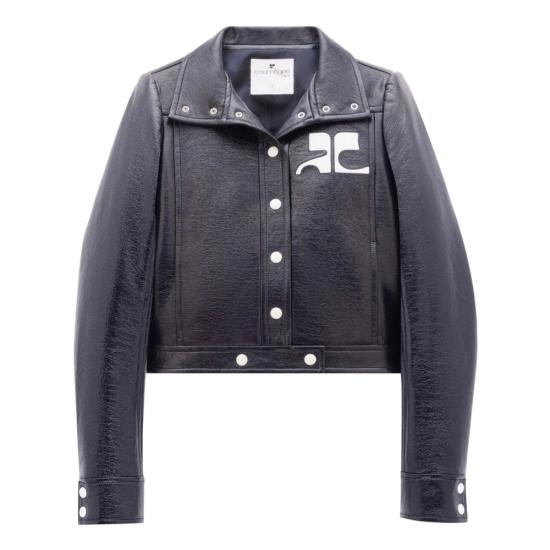 26SS 쿠레쥬 가죽 자켓 PERCBL005VY 0014 7075 BLUE