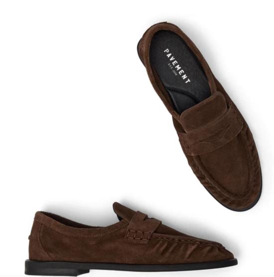  Pavement 로퍼 페이브먼트 엘미라 스웨이드  브라운 - OTHER BRANDS