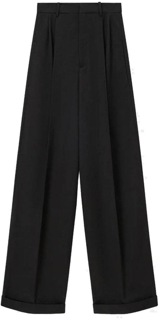  로에베 스트레이트 팬츠 S540Y04XIE1100 BLACK