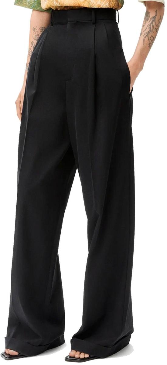  로에베 스트레이트 팬츠 S540Y04XIE1100 BLACK - LOEWE