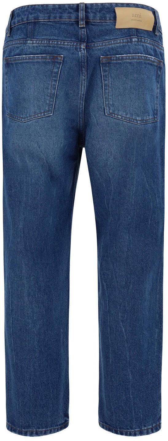  아미 테이퍼드 핏 진 HTR103DE0016480 BLUE - AMI