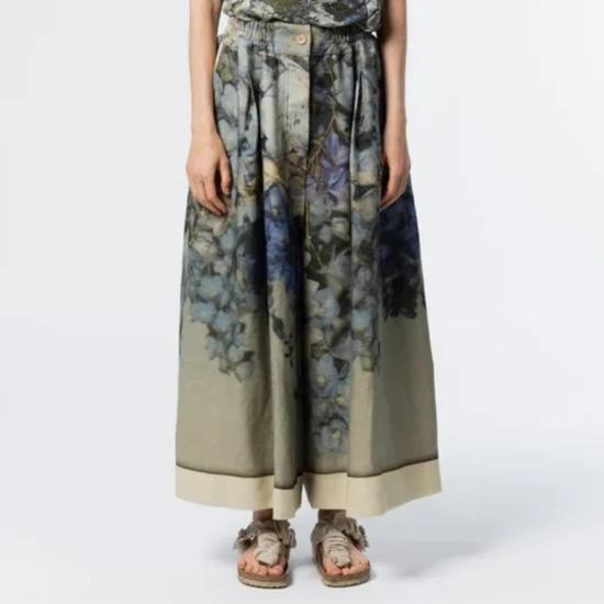  안티안 팔라초 팬츠 앤티안 프린트