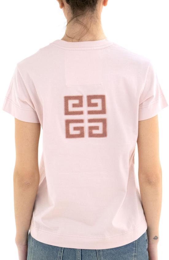  지방시 반팔 티셔츠 BW707Y3Z85682 PINK - GIVENCHY