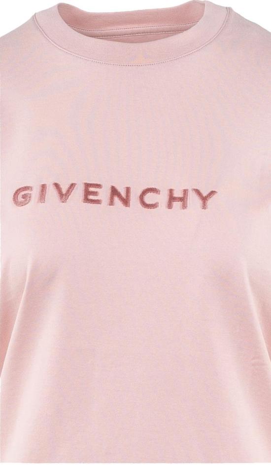  지방시 반팔 티셔츠 BW707Y3Z85682 PINK - GIVENCHY