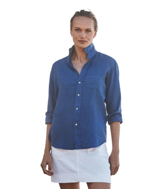  프랭크 앤 에일린 셔츠 프랭크 앤 엘린 엘린 릴렉스 버튼업 셔츠