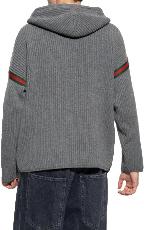  구찌 울 캐시미어 점퍼 758112XKDH31160 GREY - GUCCI