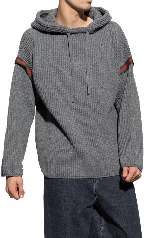  구찌 울 캐시미어 점퍼 758112XKDH31160 GREY - GUCCI