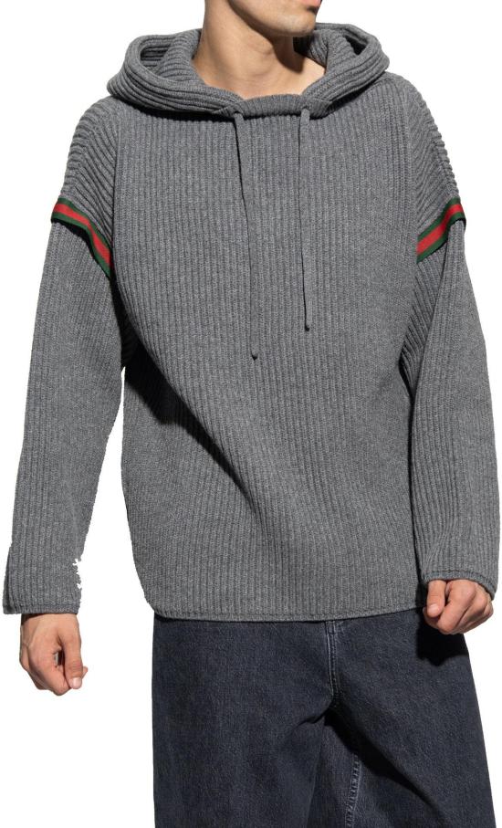  구찌 울 캐시미어 점퍼 758112XKDH31160 GREY - GUCCI