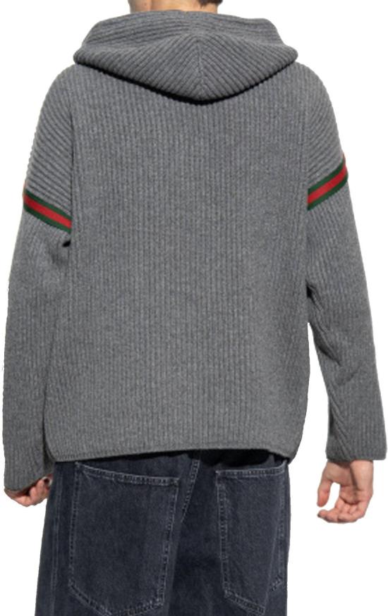  구찌 울 캐시미어 점퍼 758112XKDH31160 GREY - GUCCI
